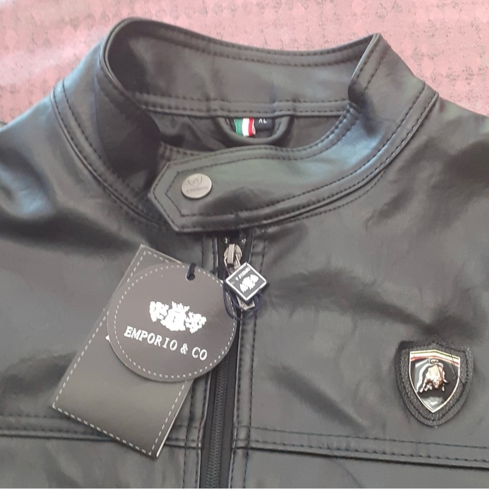 Leather jacket